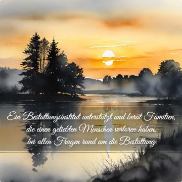 Bestattungsinstitut bei Beerdigungen