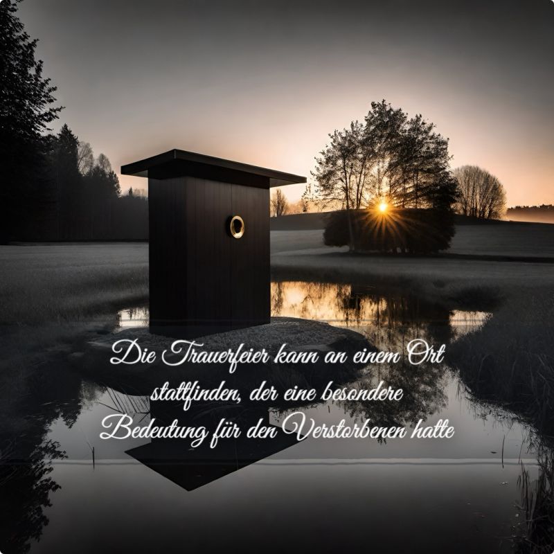  Die Trauerfeier individuell gestalten