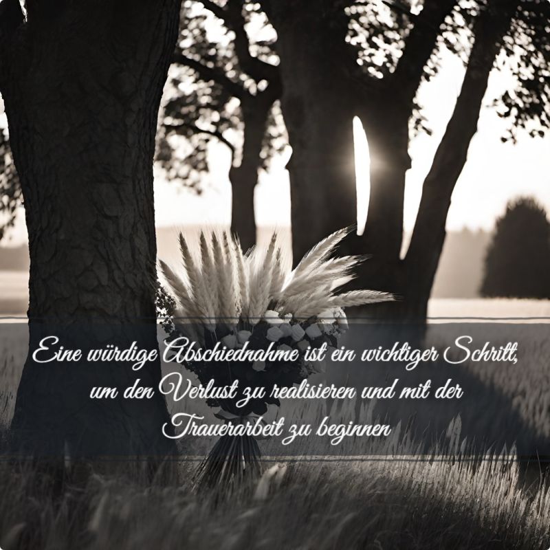  wuerdige Abschiednahme ein wichtiger Schritt